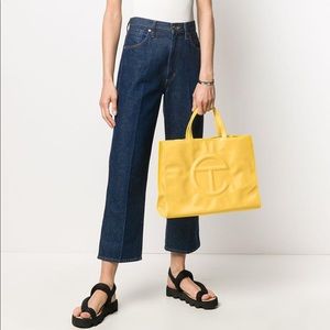 Telfar Shopping Tote (Medium, Yellow)